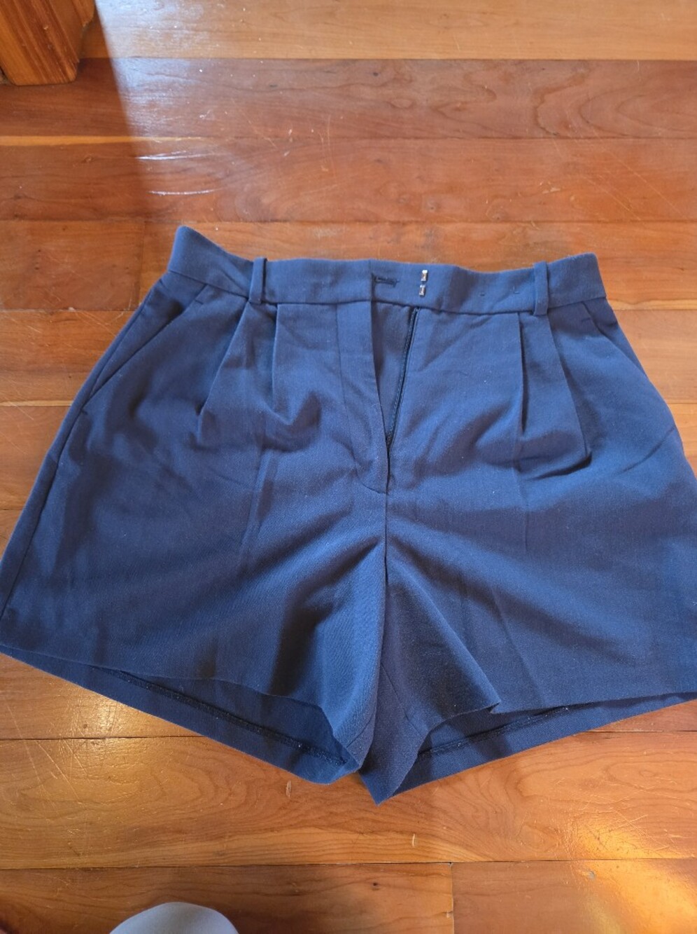 Abercrombie Navy Blue Shorts